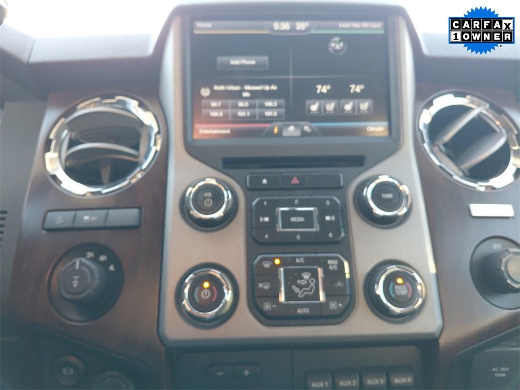 2016 Ford Super Duty F-350 SRW Platinum