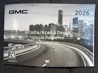 2026 GMC Acadia Elevation