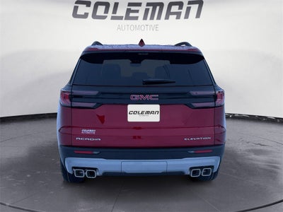 2026 GMC Acadia Elevation