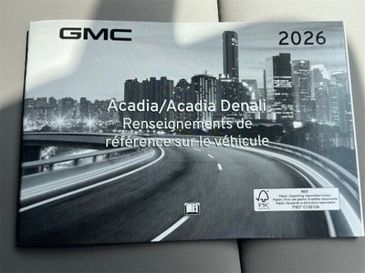 2026 GMC Acadia Elevation