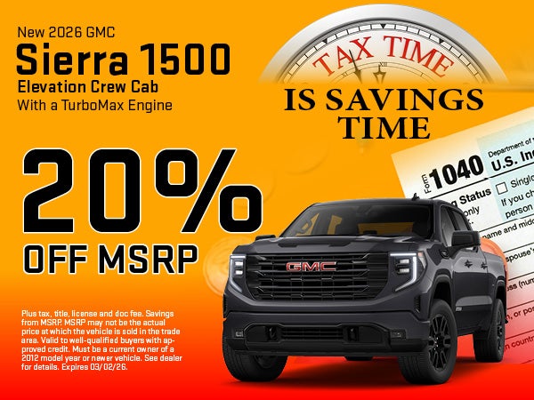 2026 GMC Sierra 1500 Buy Offer