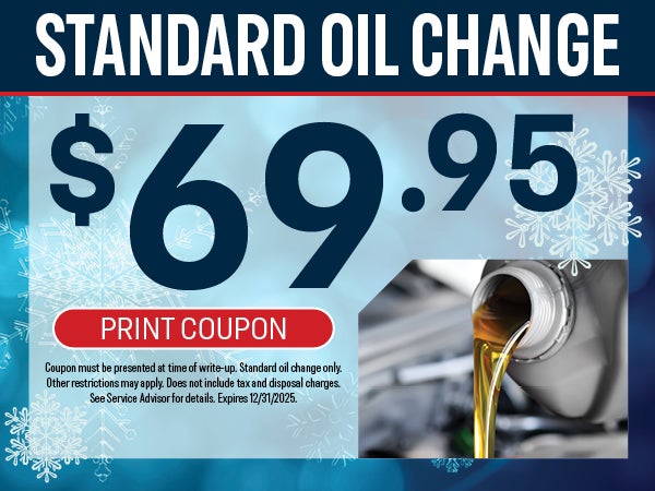 Standard Oil Change | Estherville Chevrolet GMC