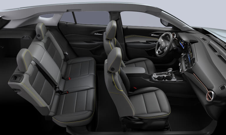 2026 Chevy Trax Interior Seating Side View
