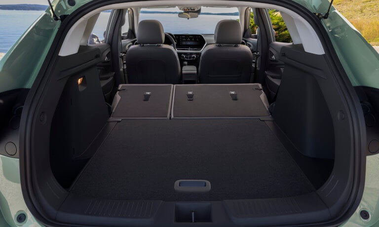2026 Chevy Trax Interior Trunk With Seats Folded