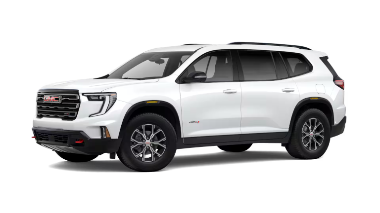 2026 GMC Acadia AT4 Exterior - Summit White