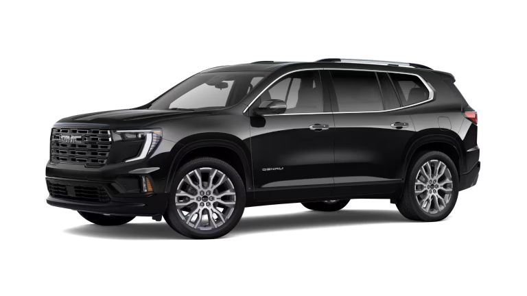 2026 GMC Acadia Denali Ultimate Exterior - Ebony Twilight