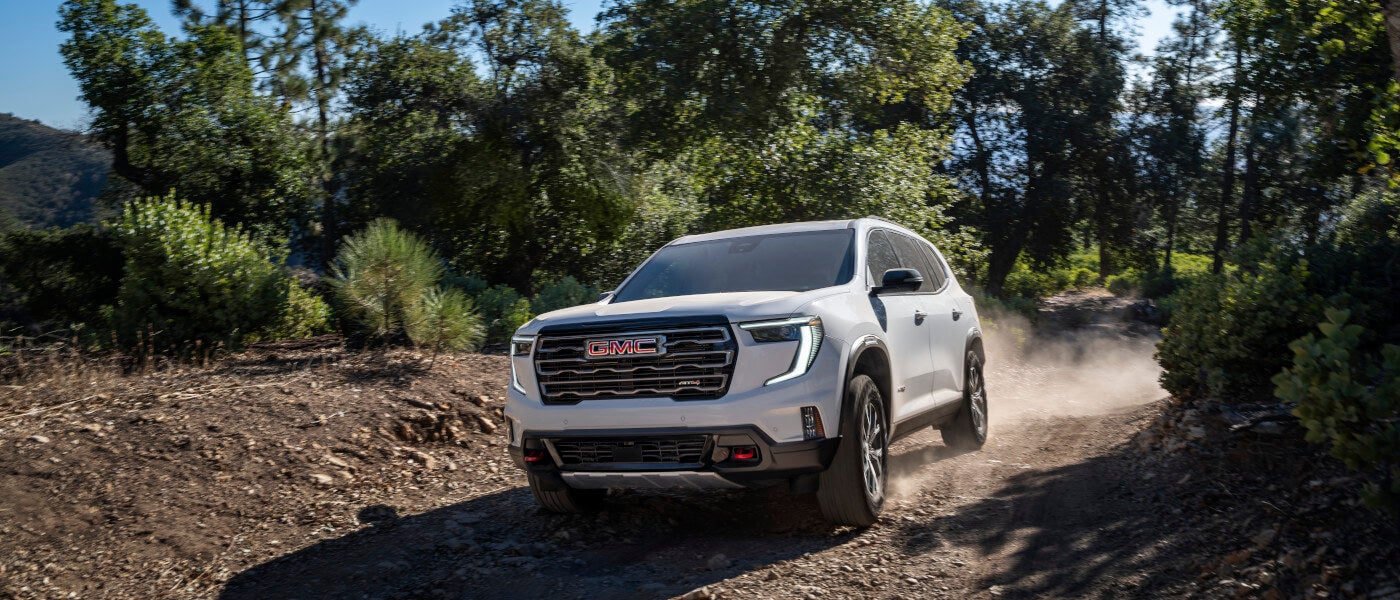 2026 GMC Acadia Exterior Off-roading In Hills