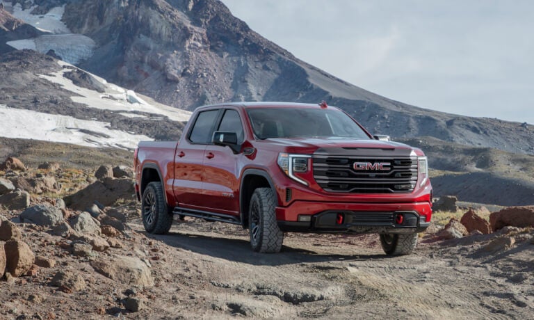 2026 GMC Sierra 1500 Exterior Off-roading In Mountains