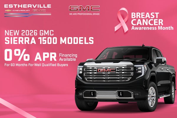Save on a New 2026 GMC Sierra 1500!