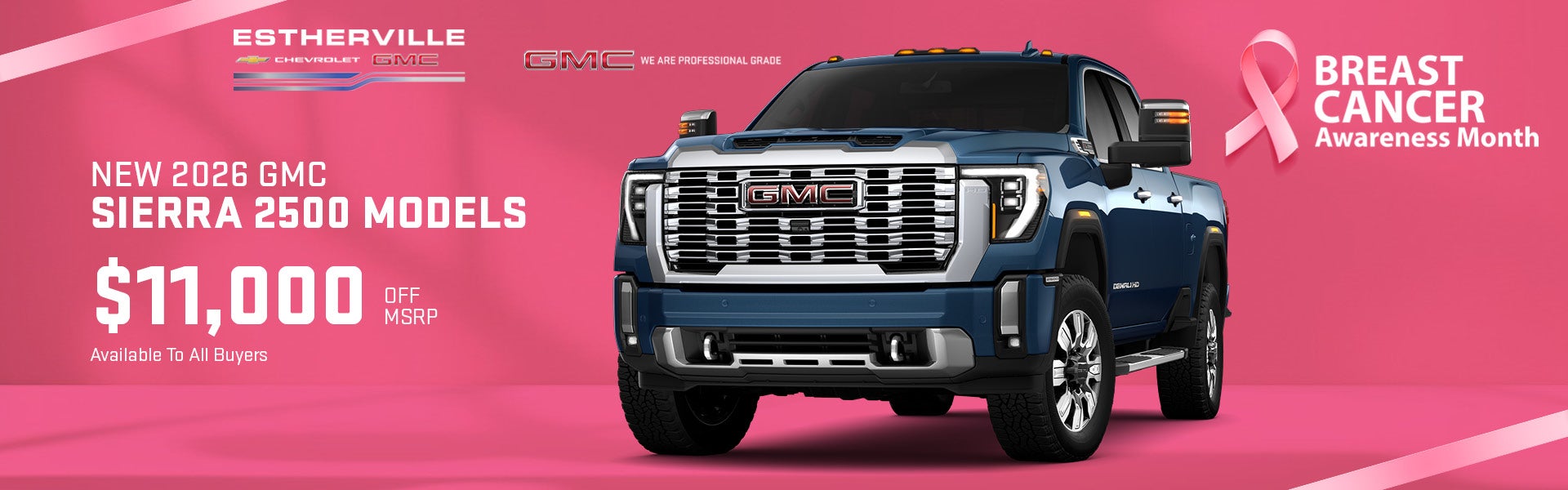 New 2026 GMC Sierra 2500